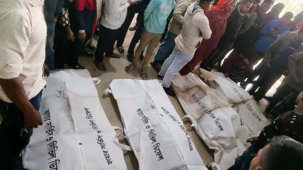 মেঘনায় দুই লঞ্চের সংঘর্ষে নিহত চারজনের পরিচয় মিলেছে