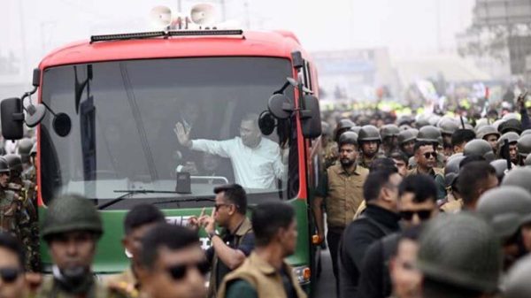 জনসমুদ্র ছাপিয়ে 'জুলাই ৩৬' এক্সপ্রেসওয়েতে তারেক রহমান