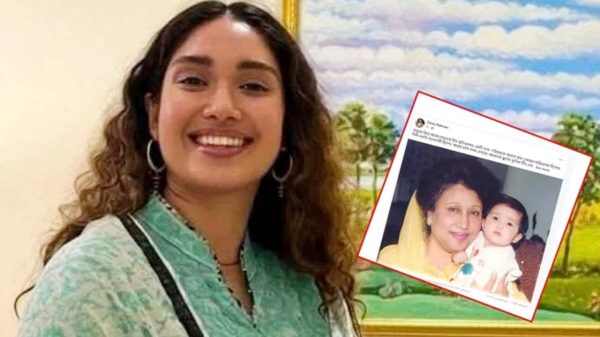 খালেদা জিয়াকে নিয়ে আবেগঘন পোস্ট জাইমা রহমানের
