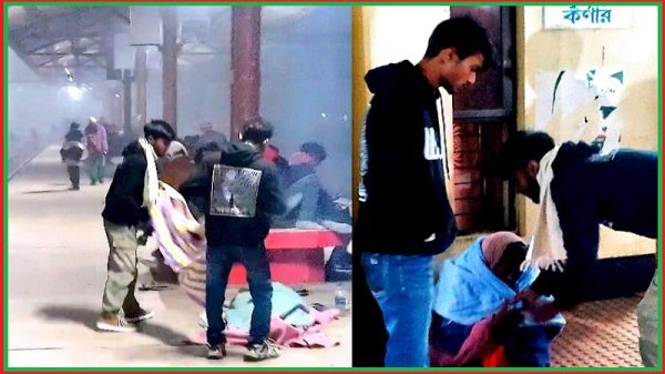 জামালপুর ফিনান্সিয়াল হেল্প সেন্টার এর উদ্যোগে অসহায় ও ছিন্নমূল মানুষদের মাঝে শী/ত/ব/স্ত্র বিতরণ