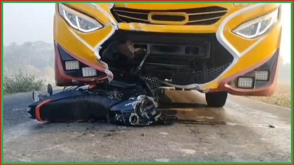 কলাপাড়ায় বাস ও মোটরসাইকেল মুখোমুখি সংঘর্ষেে এক মৎস্য ব্যবসায়ী নিহত