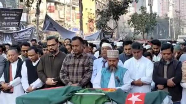 ২৪ ঘণ্টার মধ্যে মুছাব্বিরের খুনিদের গ্রেপ্তার না করলে কঠোর কর্মসূচি : স্বেচ্ছাসেবক দল