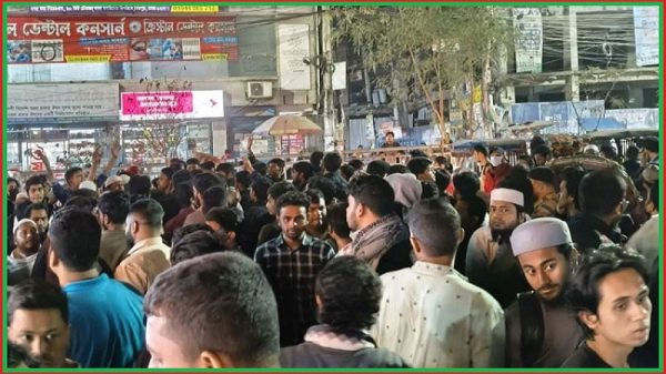 মিরপুরে জামায়াত ও বিএনপি কর্মীদের হাতাহাতি-উত্তেজনা