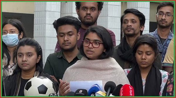 তাসনিম জারার ৬ দফা ইশতেহার ঘোষণা