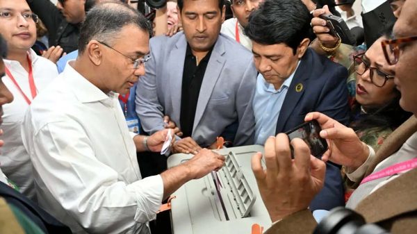 ভোট দিয়ে জয়ের ব্যাপারে আশাবাদী তারেক রহমান