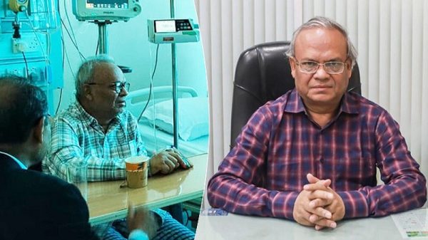 হাসপাতাল থেকে বাসায় ফিরলেন রিজভী