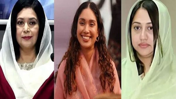 বগুড়া-৬ উপনির্বাচনে আলোচনায় জুবাইদা-জাইমা-শর্মিলা