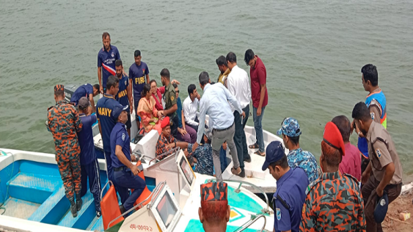 দৌলতদিয়া বাস দুর্ঘটনাস্হল পরিদর্শনে তদন্ত কমিটি
