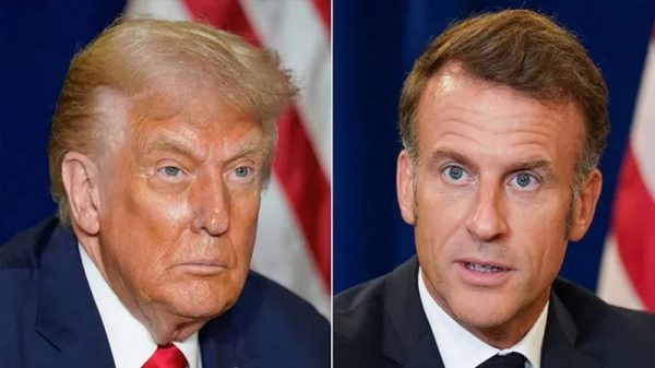 ট্রাম্পের প্রস্তাব প্রত্যাখ্যান, ফিলিস্তিনিদের 'সম্মান' করার আহ্বান ম্যাক্রোঁর