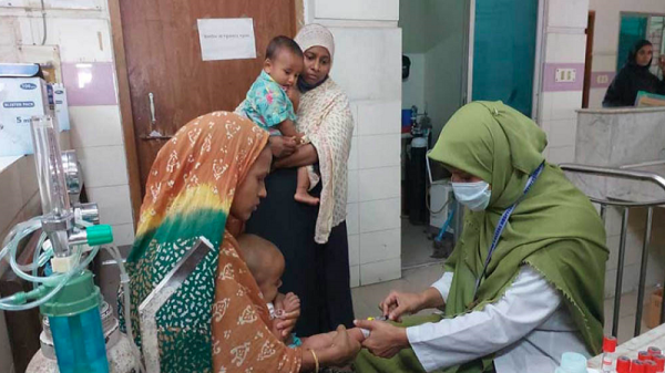 ময়মনসিংহ মেডিকেলে হামের উপসর্গে ২৪ ঘণ্টায় ভর্তি ২৫ শিশু