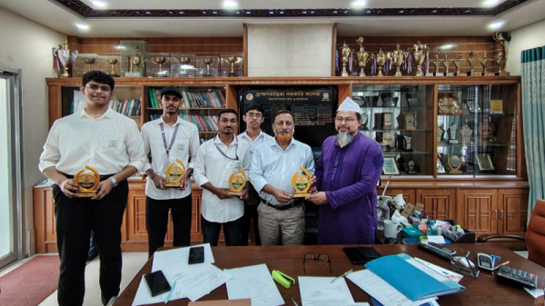 ব্রাহ্মণবাড়িয়া সরকারি কলেজ প্রজেক্ট প্রদর্শনী ও অলিম্পিয়াড এ জেলায় প্রথম স্থান অর্জন