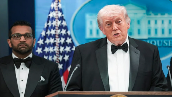 হোয়াইট হাউস করেসপন্ডেন্ট ডিনারে গুলির ঘটনায় আটক হামলাকারী 'খুবই অসুস্থ ব্যক্তি': ট্রাম্প