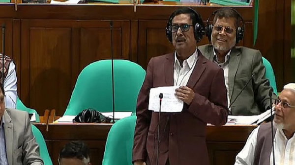 ফজলুর রহমানের যেসব কথায় ১০ মিনিট অচল সংসদ