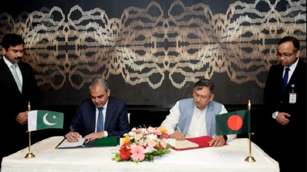 বাংলাদেশ ও পাকিস্তানের মধ্যে মাদক পাচার রোধে সমঝোতা স্মারক স্বাক্ষরিত