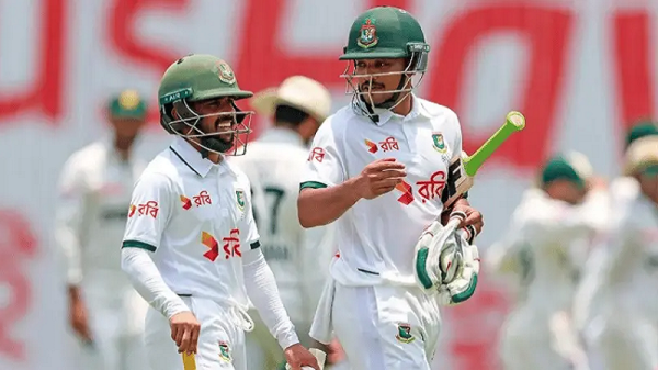 প্রথম দিনে বাংলাদেশ ৮৫ ওভারে তুলল ৪ উইকেটে ৩০১ রান