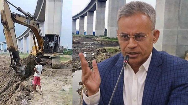 পদ্মা রেলসেতুর পিলারের নিচ থেকে মাটি কেটে নেওয়া হয়েছে, বিষয়টা এ রকম না : সেতুমন্ত্রী