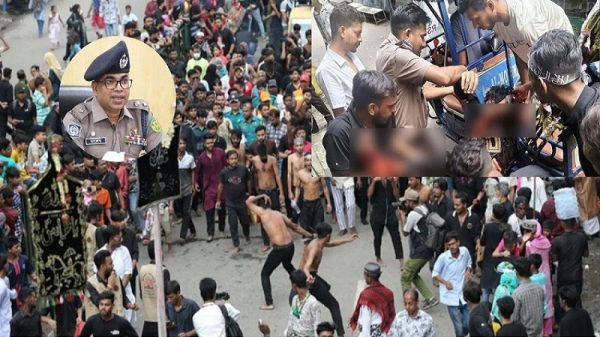 তাজিয়া মিছিল থেকে ধাওয়া করে যুবককে কুপিয়ে হত্যা, গ্রেপ্তার ৪