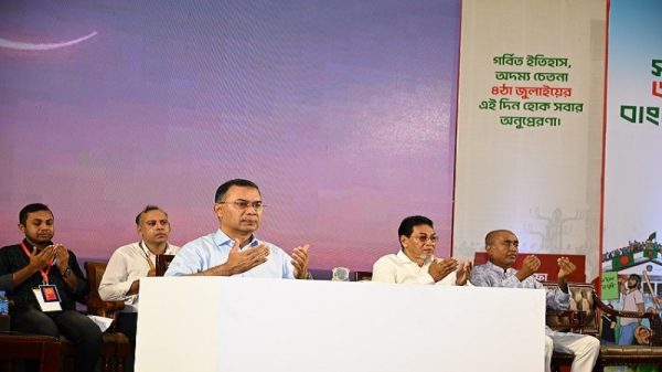 শহীদদের আত্মত্যাগ বৃথা যেতে দেওয়া হবে না: জুলাই জাতীয় সম্মেলনে প্রধানমন্ত্রী