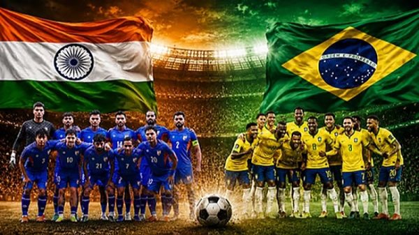 ভারতের বিপক্ষে খেলবে ব্রাজিল, ম্যাচ কবে কখন কোথায়?