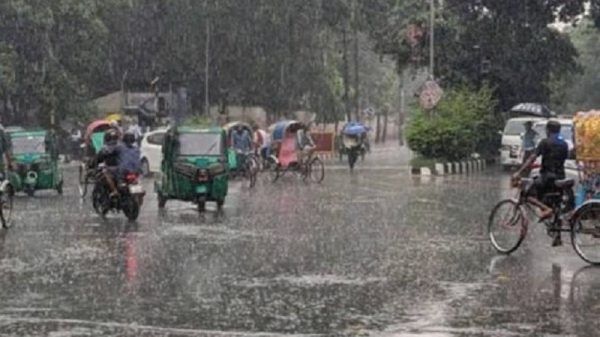 শনিবার সকাল ৯টার মধ্যে যেসব অঞ্চলে বৃষ্টি হতে পারে