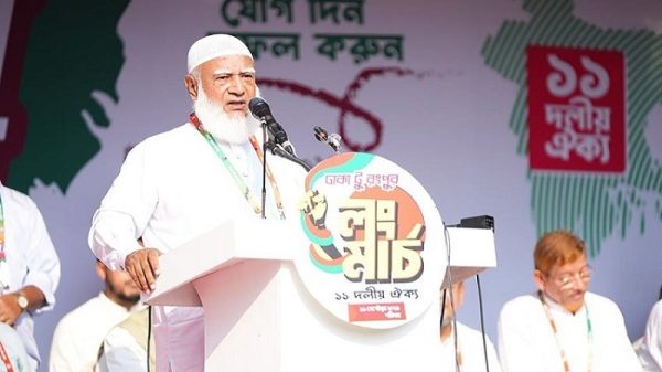 নব্য স্বৈরশাসন থেকে দেশকে মুক্ত করতে রাস্তায় নেমেছি : জামায়াত আমির