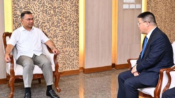 প্রধানমন্ত্রীর সঙ্গে চীনা রাষ্ট্রদূতের বিদায়ী সাক্ষাৎ