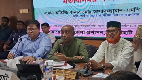 আওয়ামী লীগ আমলে ৬০ লাখের বেশি মিথ্যা মামলা হয়েছে : আইনমন্ত্রী