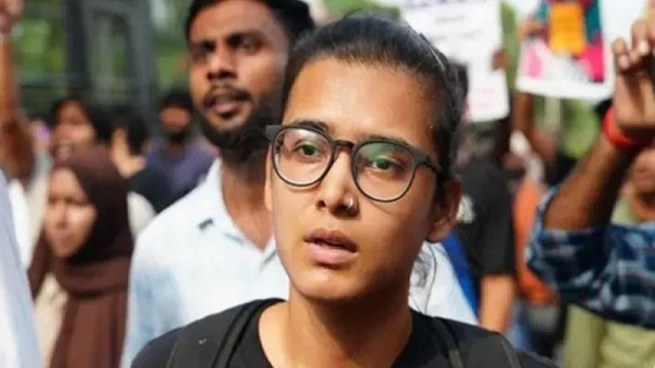 দিল্লির বিক্ষোভ থেকে ছাত্রনেতা নেহা বোরা আবারও আটক