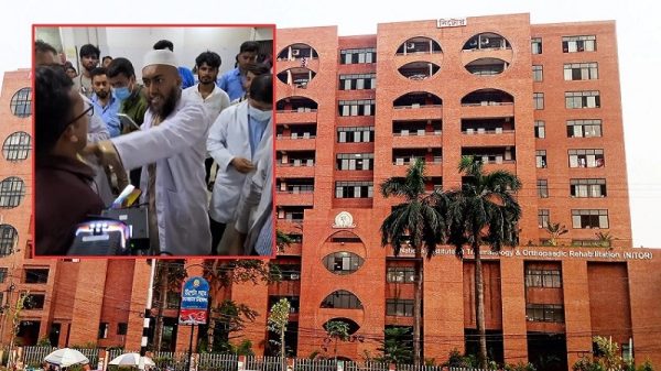 রাজধানীর পঙ্গু হাসপাতালে সাংবাদিক হেনস্তা, ক্যামেরা ভাঙার চেষ্টা